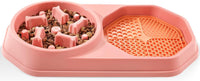 HKM-9200573 Interactive Slow Feeder Dog Bowl for Healthy Eating, Anti-Gulping Design to Prevent Choking and Bloat