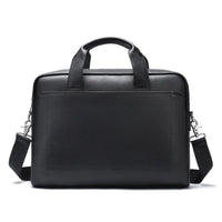 HKM-920147 Genuine Leather Laptop Briefcase for Men - Stylish Office Handbag for Documents and Essentials