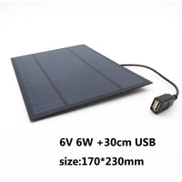 HKM-920147 Solar Panel Fan with Mobile Phone Charging Capability - 6V Options Available