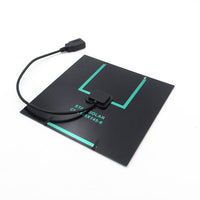 HKM-920147 Solar Panel Fan with Mobile Phone Charging Capability - 6V Options Available