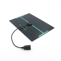 HKM-920147 Solar Panel Fan with Mobile Phone Charging Capability - 6V Options Available