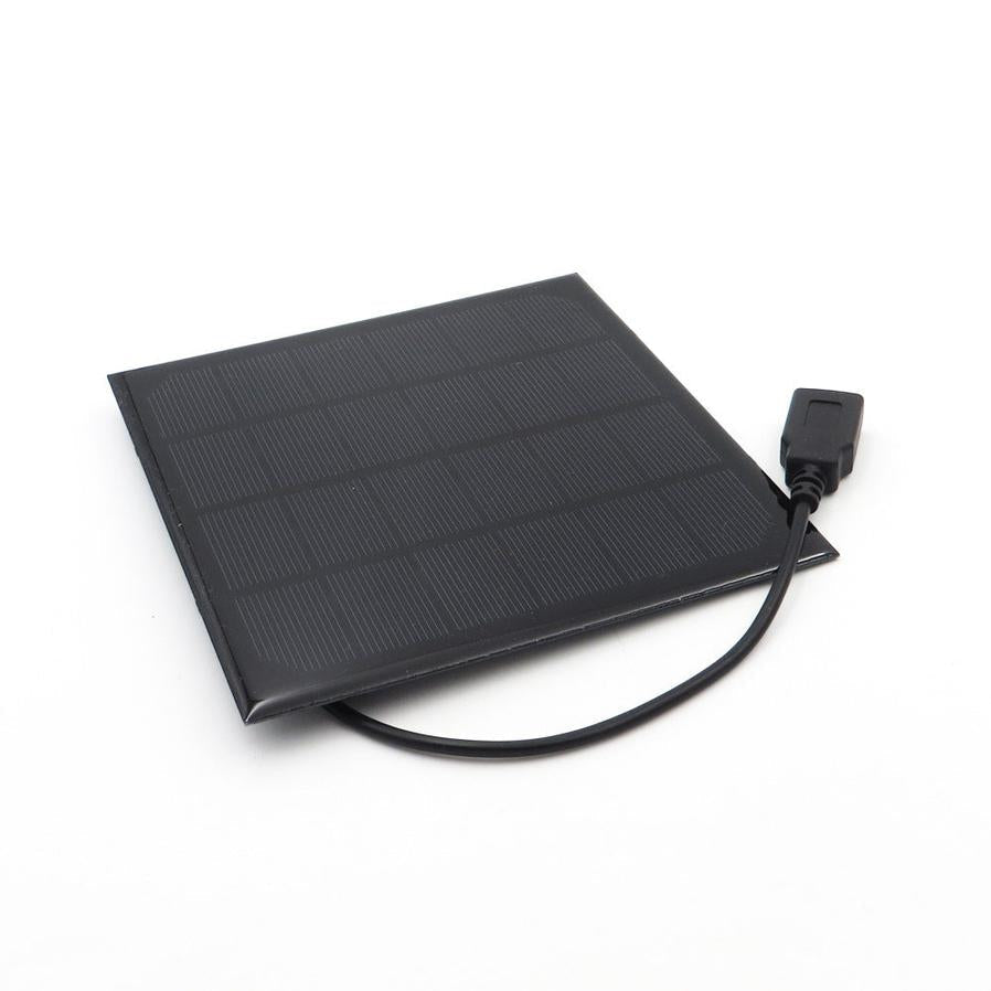 HKM-920147 Solar Panel Fan with Mobile Phone Charging Capability - 6V Options Available