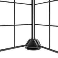HKM-9204669 8-Panel and 12-Panel Powder-Coated Steel Pet Cage with Door for Training and Play