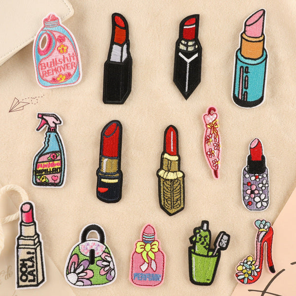HKM-920531 Embroidered Polyester Patch for Clothing and Accessories