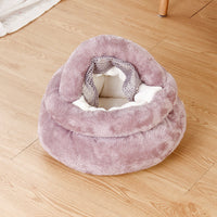 HKM-9207101 Cozy Pudding Velvet Winter Nest for Guinea Pigs - Soft & Warm Pet Bed