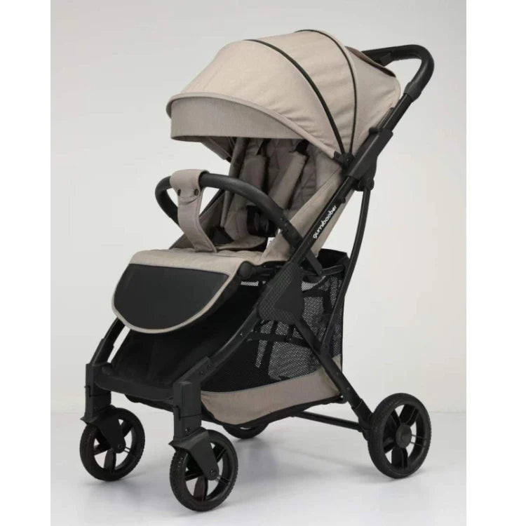 HKM-920787 Lightweight Eco-Friendly 3-in-1 4-Wheel Stroller with Five-Point Harness for Children Aged 0-12 Months