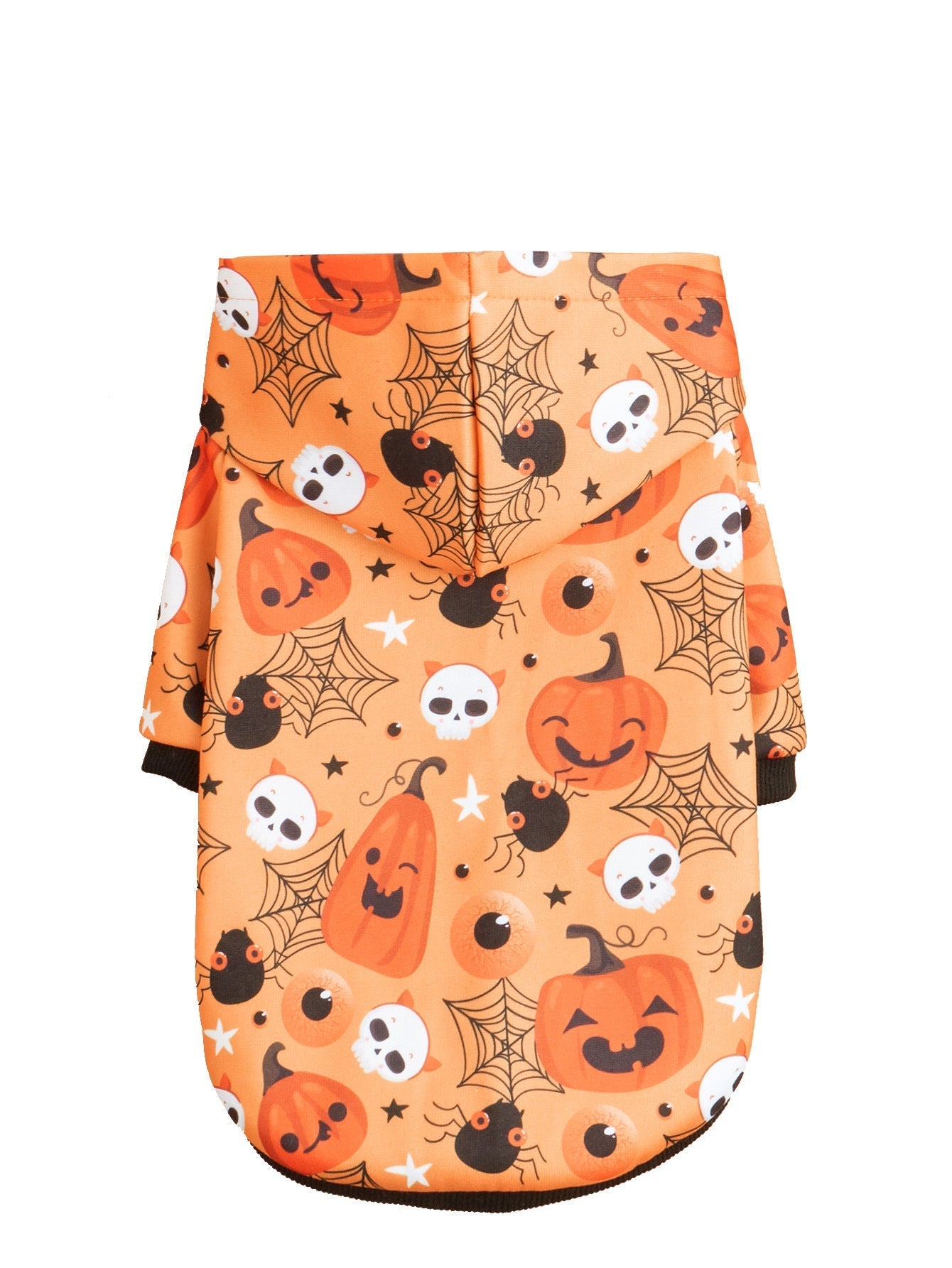 HKM-9208125 Halloween-Themed Pet Clothing for Small and Medium Dogs and Cats - Pumpkin & Skull Designs