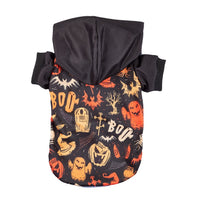 HKM-9208125 Halloween-Themed Pet Clothing for Small and Medium Dogs and Cats - Pumpkin & Skull Designs
