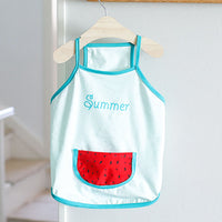 HKM-9209405 Light Blue Cartoon Cotton Vest for Pets ¨C Breathable Clothing for Cats and Dogs