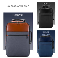 HKM-920979 Stylish Business Travel Laptop Backpack for Men with Organised Compartments