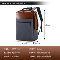 HKM-920979 Stylish Business Travel Laptop Backpack for Men with Organised Compartments