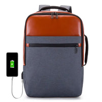HKM-920979 Stylish Business Travel Laptop Backpack for Men with Organised Compartments