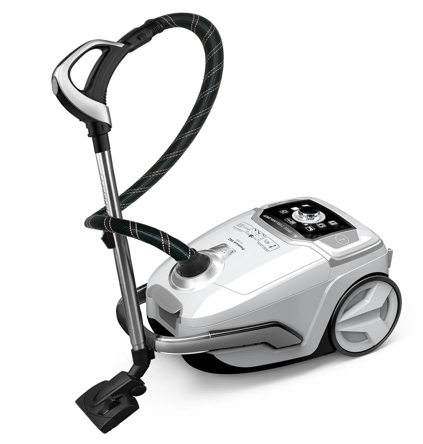 HKM-921491 Ultra-Quiet Vacuum Cleaner with LED Display and Remote Control