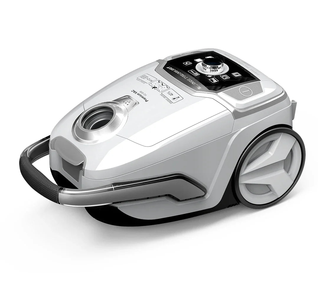 HKM-921491 Ultra-Quiet Vacuum Cleaner with LED Display and Remote Control