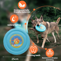 HKM-9216061 Durable Flying Disc for Medium and Large Dogs - Ideal for Outdoor Playtime and Summer Activities