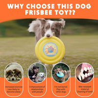 HKM-9216061 Durable Flying Disc for Medium and Large Dogs - Ideal for Outdoor Playtime and Summer Activities