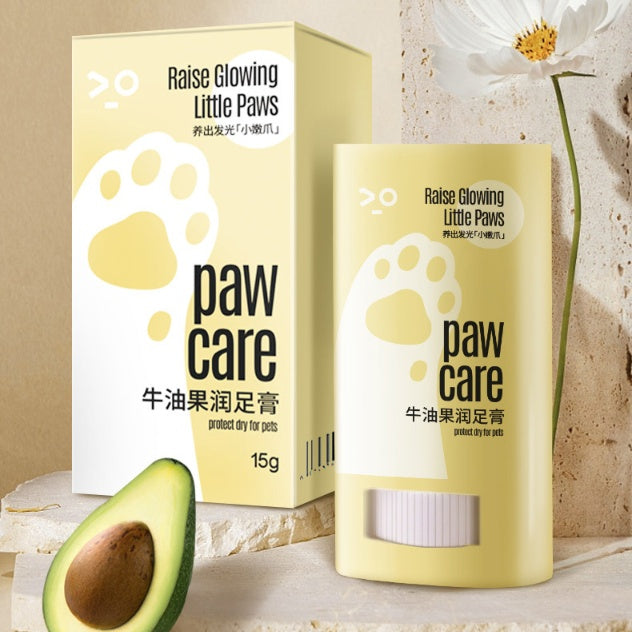 HKM-9216445 Pet Paw Cream for Dry and Cracked Paws - Avocado Foot Balm, 15g
