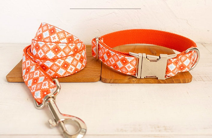 HKM-9218365 Polyester Traction Rope Set in Orange ¨C Various Sizes Available (XS, S, M, L, XL)