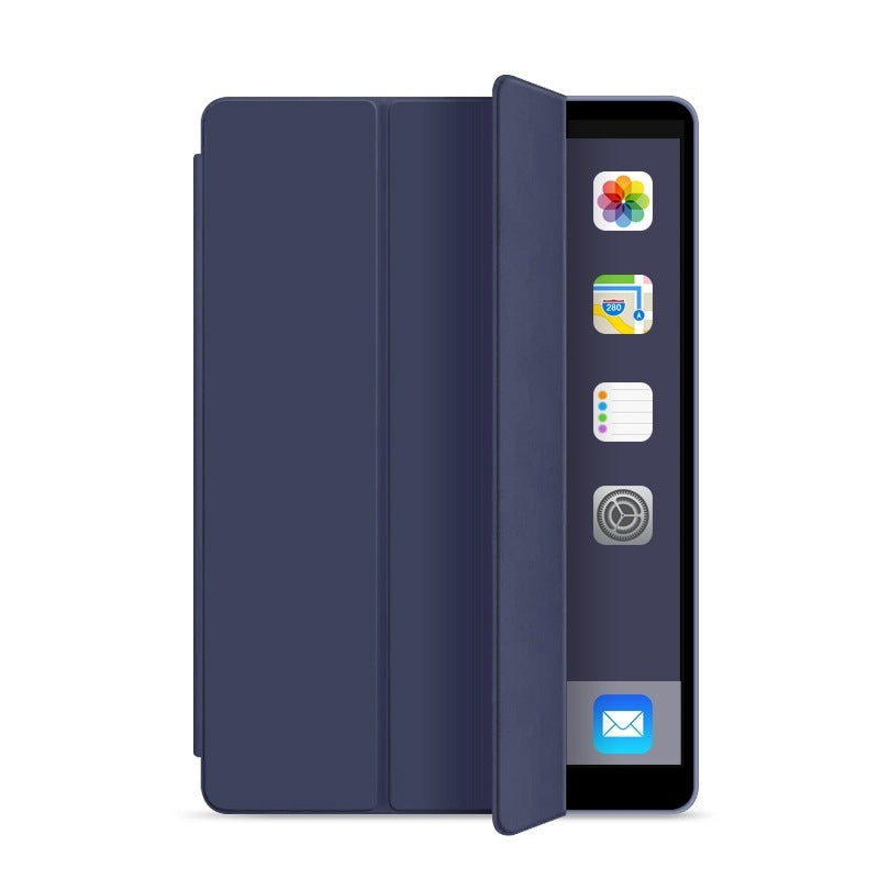HKM-922003 iPad Flip Case for 10.2, Mini 5, Pro 11, Air 3 & 4 - Multiple Colors Available, Imitation Leather Design, Sleep Function