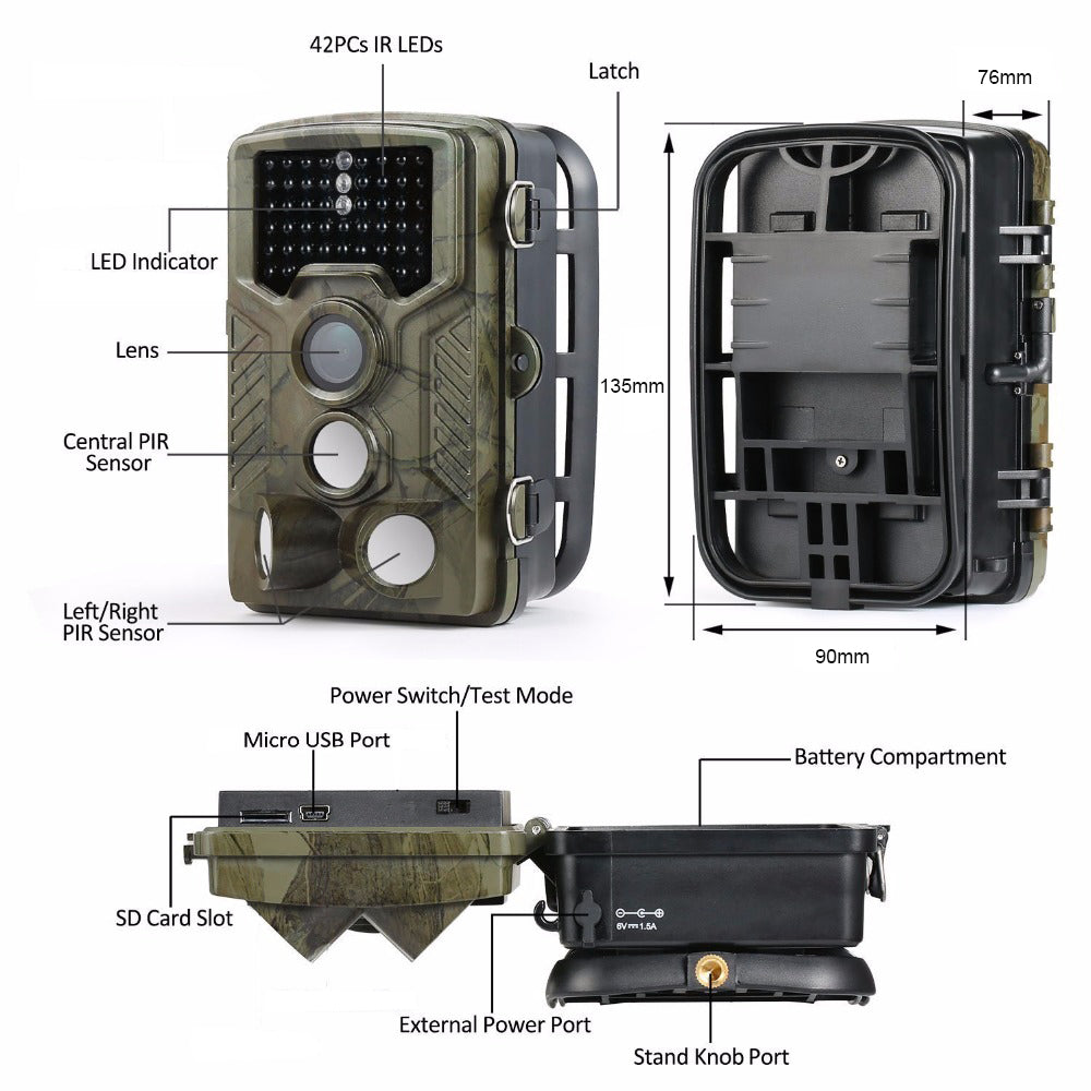 HKM-922067 HD Remote Tracking Camera for Enhanced Surveillance and Monitoring
