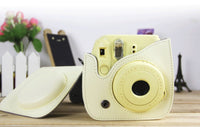 HKM-922131 Small Leather Shoulder Camera Bag - PU Material Protection Case