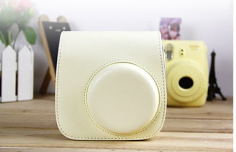 HKM-922131 Small Leather Shoulder Camera Bag - PU Material Protection Case