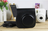 HKM-922131 Small Leather Shoulder Camera Bag - PU Material Protection Case