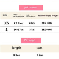 HKM-9223613 Diamond Pattern PU Leather Pet Vest Suit for Dogs and Cats - Pink & Green, XS and S Sizes Available