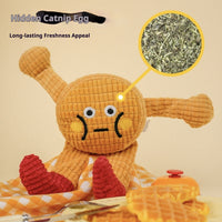 HKM-9223997 Squeaky Catnip Toy for Cats and Dogs, Ideal for Chewing and Dental Care