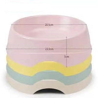 HKM-9224509 Eco-Friendly Bamboo Fiber Dog Bowl - Round & Square Options Available in Various Sizes