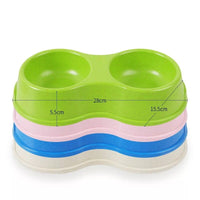 HKM-9224509 Eco-Friendly Bamboo Fiber Dog Bowl - Round & Square Options Available in Various Sizes