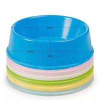 HKM-9224509 Eco-Friendly Bamboo Fiber Dog Bowl - Round & Square Options Available in Various Sizes