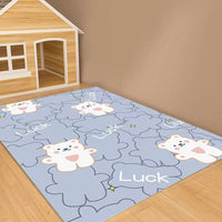 HKM-9226173 Pet Clean Mat - Stain-resistant, Washable, and Waterproof - Various Sizes and Designs