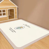 HKM-9226173 Pet Clean Mat - Stain-resistant, Washable, and Waterproof - Various Sizes and Designs