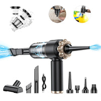 HKM-922643 Wireless Car Vacuum with Brushless Motor, Strong Suction, Low Noise & HEPA Filtration for Efficient Car Care
