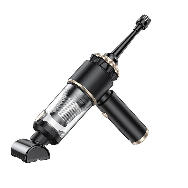 HKM-922643 Wireless Car Vacuum with Brushless Motor, Strong Suction, Low Noise & HEPA Filtration for Efficient Car Care