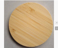 HKM-922771 Bamboo Wireless Charger 5W with Over-Temperature and Overcurrent Protection