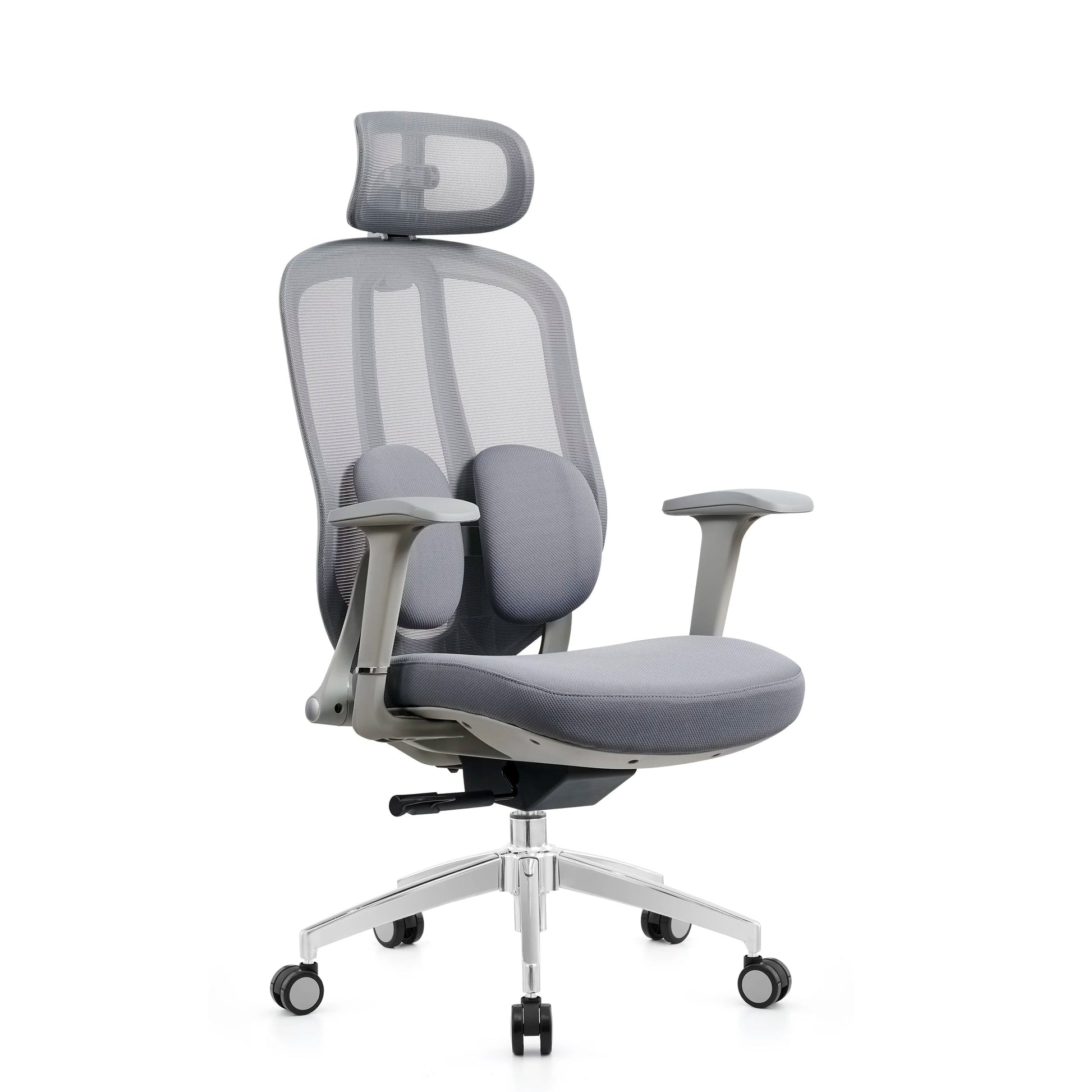 HKM-922771 Ergonomic Mesh Lumbar Support Footrest for Office Chairs and Desks