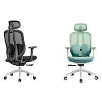 HKM-922771 Ergonomic Mesh Lumbar Support Footrest for Office Chairs and Desks