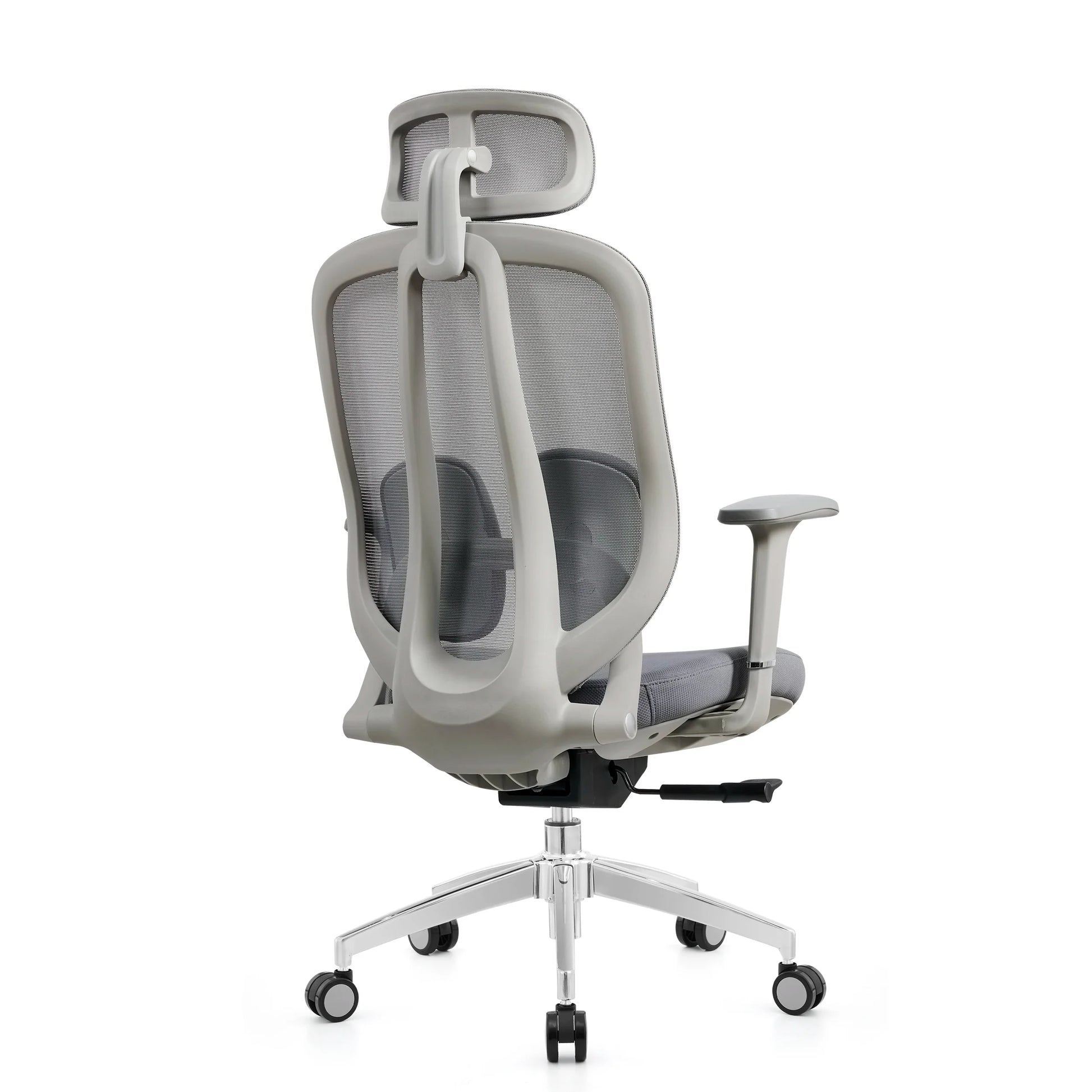 HKM-922771 Ergonomic Mesh Lumbar Support Footrest for Office Chairs and Desks