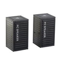 HKM-922899 Compact 6W Portable USB Speaker - Wireless Music Player with AUX for Outdoor and Desktop Use