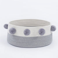 HKM-9230141 Eco-Friendly Cotton Thread Cat Bed and House, Soft and Comfortable, 40 cm Diameter, for Cats and Small Dogs