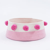 HKM-9230141 Eco-Friendly Cotton Thread Cat Bed and House, Soft and Comfortable, 40 cm Diameter, for Cats and Small Dogs