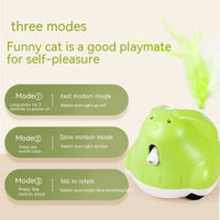 HKM-9230909 Dynamic Self-Interactive Laser Cat Teaser Toy with Adjustable Features