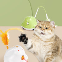 HKM-9230909 Dynamic Self-Interactive Laser Cat Teaser Toy with Adjustable Features
