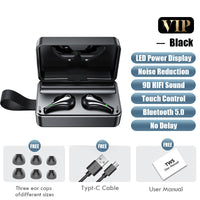 HKM-923091 Wireless Bluetooth In-Ear Noise Reduction Headset with Microphone - Second and Third Generation