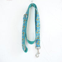 HKM-9232061 MUTTCO Adjustable Dog Collar and Rope Leash Set, Polyester Material, Various Sizes Available