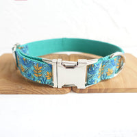 HKM-9232061 MUTTCO Adjustable Dog Collar and Rope Leash Set, Polyester Material, Various Sizes Available