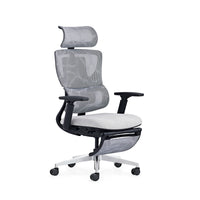 HKM-923347 Ergonomic Mesh Computer Chair with Adjustable 3D Headrest and Footrest