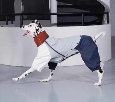 HKM-9234621 Outdoor Four-Legged Anti-Dirty Shell Jacket for Medium-Sized Dogs